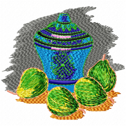 Fruits Embroidery Design 4 Fruits Embroidery Design 4